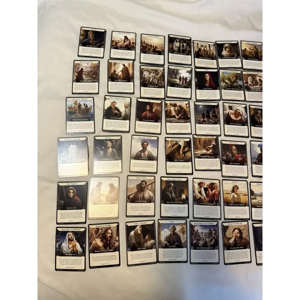 Sacred Legacy New Testament Core Set 110-Card Mixed Lot Foil English Jesus